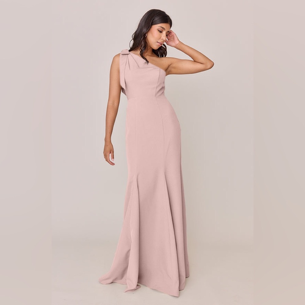 Revelry Rowan Crepe Dress – Petal Pink 802 – Size 10